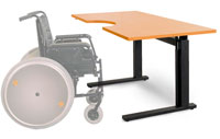 Sitz-Steh-B&uuml;rotisch ergo M1 R
